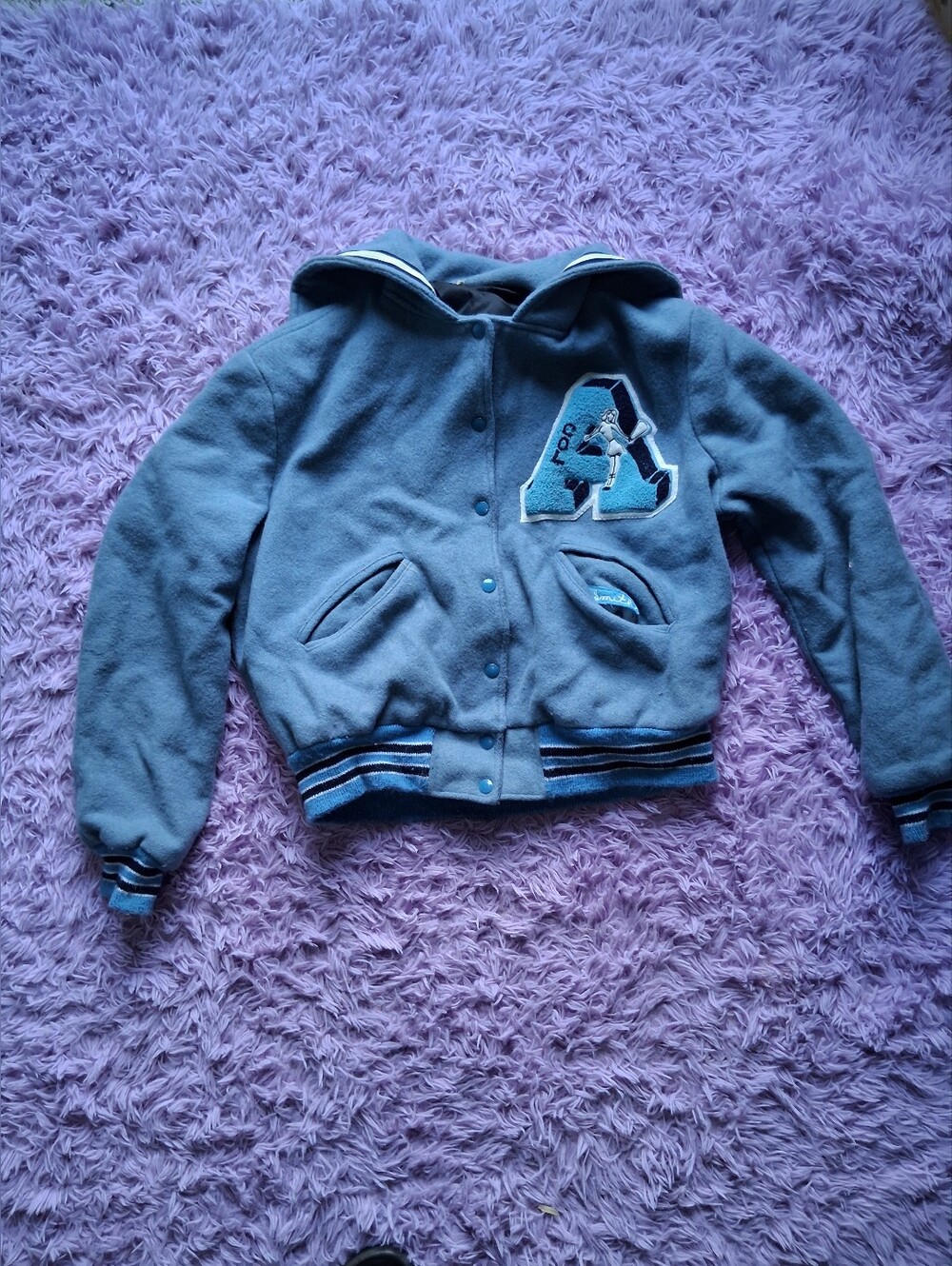 Vintage Cheer Letterman Jacket Wool